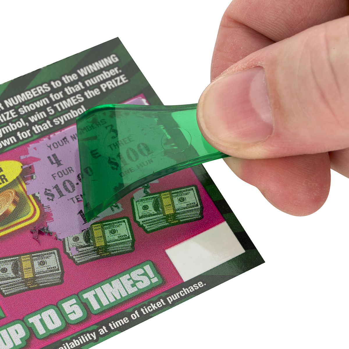 Picture of Lottery Scratcher With Bead Chain