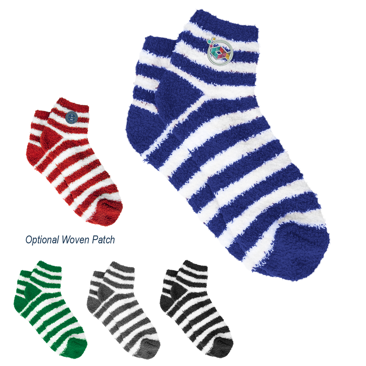 Picture of Fuzzy Stripe Socks