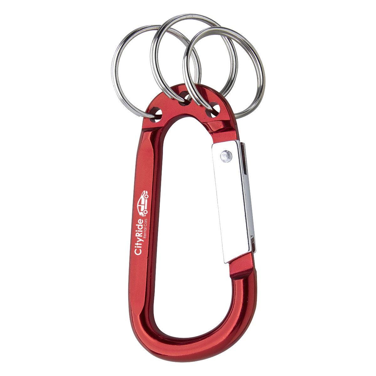 Picture of 8mm Carabiner With Triple Split Ring