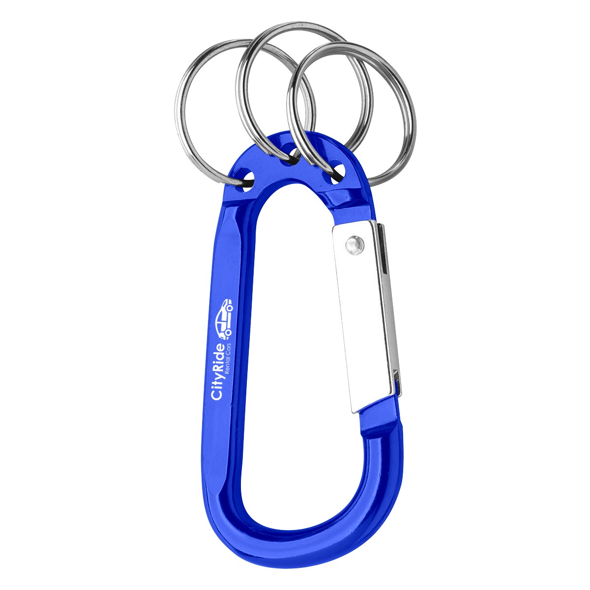 Picture of 8mm Carabiner With Triple Split Ring