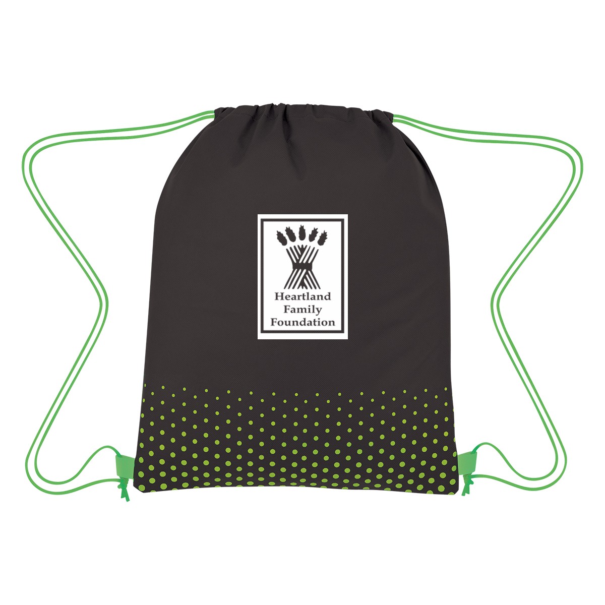 Picture of Connect The Dots Non-woven Drawstring Bag