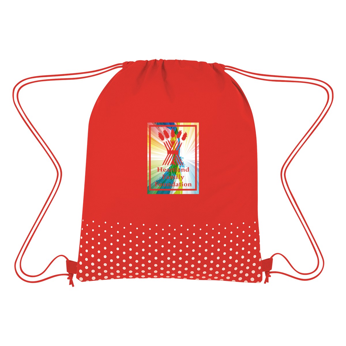 Picture of Connect The Dots Non-woven Drawstring Bag
