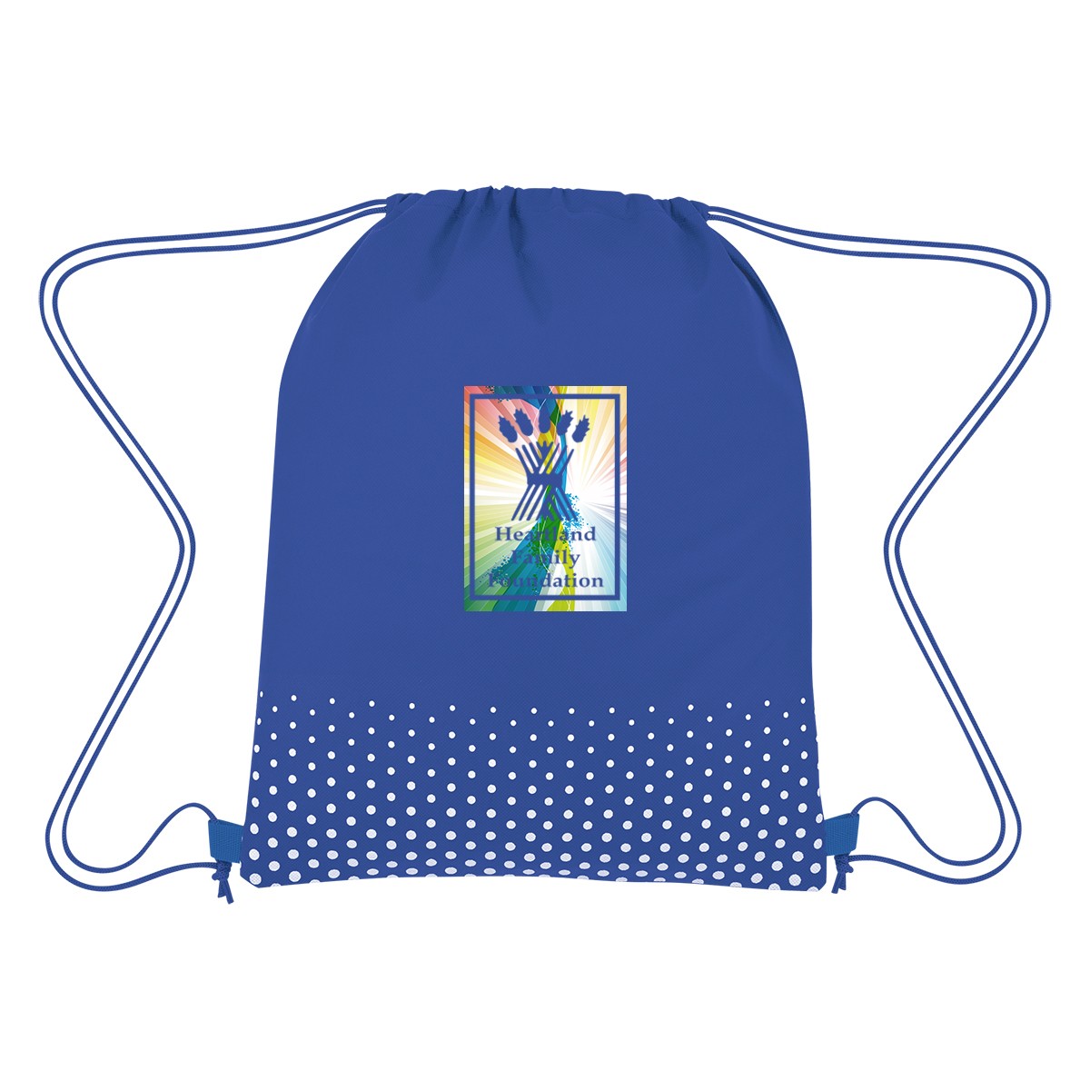 Picture of Connect The Dots Non-woven Drawstring Bag