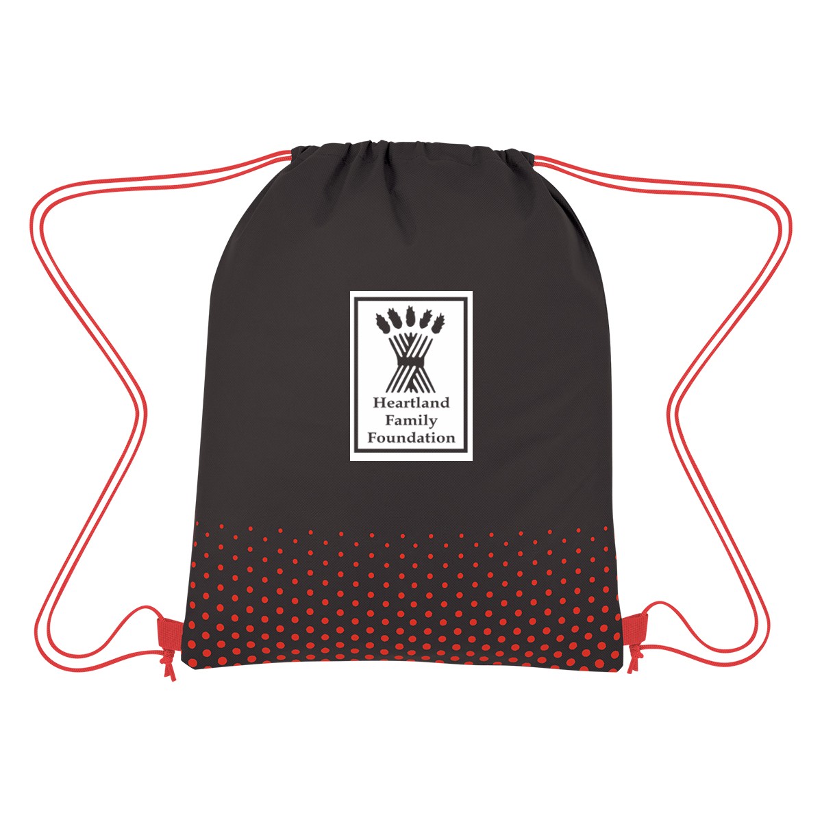 Picture of Connect The Dots Non-woven Drawstring Bag