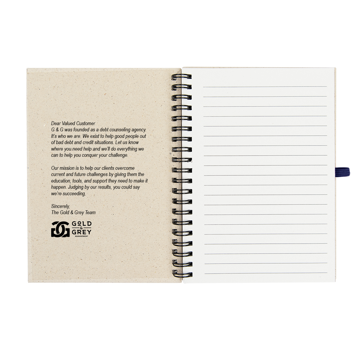 Picture of Natural Paper Spiral Notebook