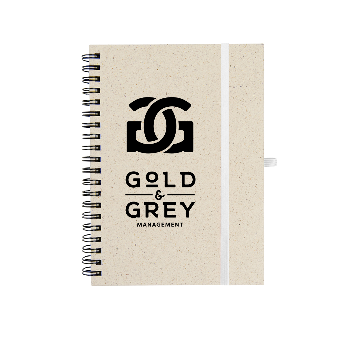 Picture of Natural Paper Spiral Notebook