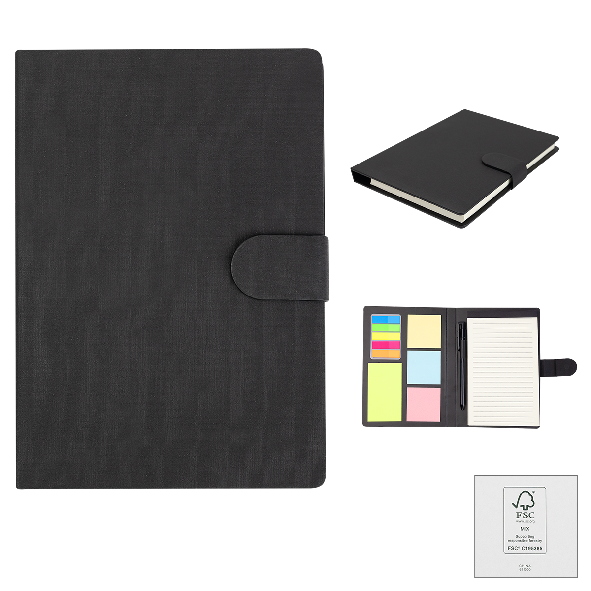 Picture of Taylor Padfolio With Sticky Notes & Flags