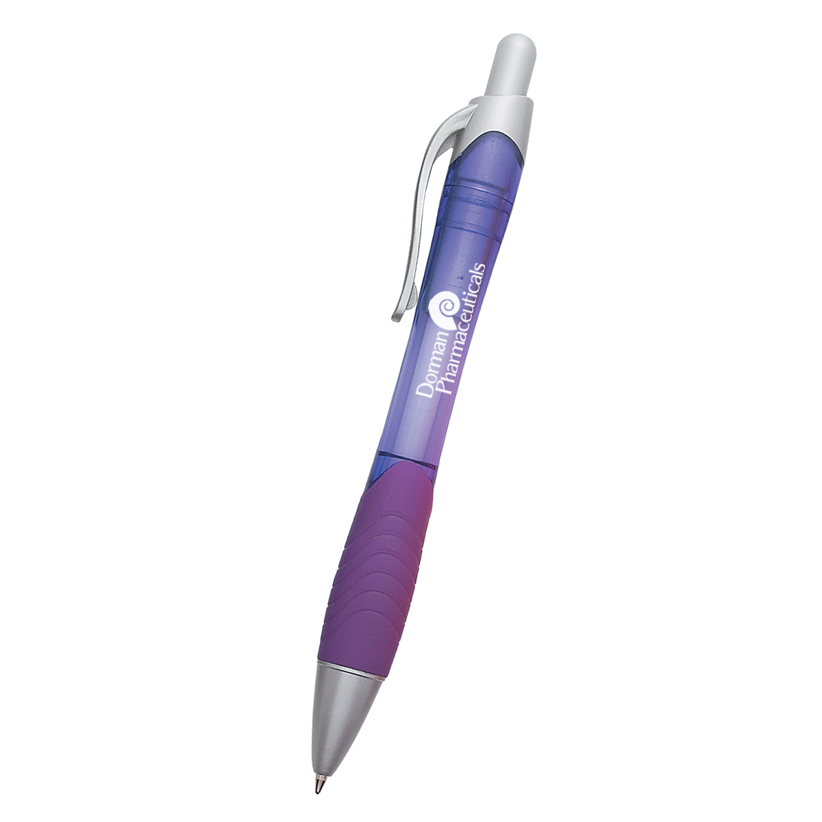 Picture of Rio Ballpoint Pen With Contoured Rubber Grip
