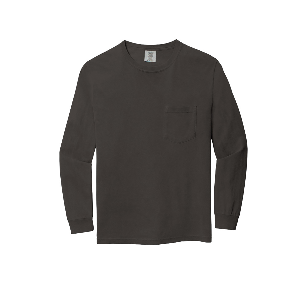 Picture of Garment-dyed Heavyweight Long Sleeve Pocket T-shirt