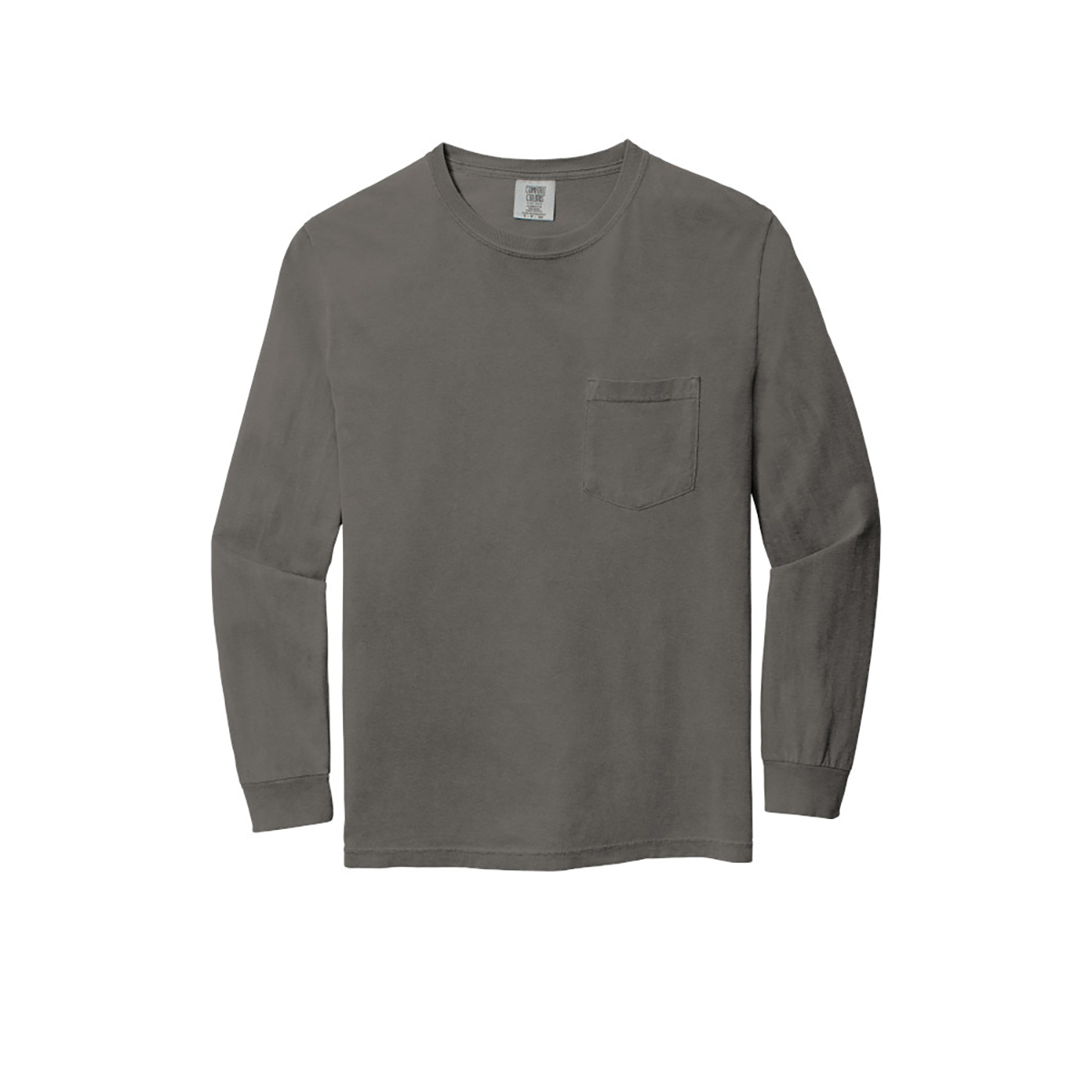Picture of Garment-dyed Heavyweight Long Sleeve Pocket T-shirt