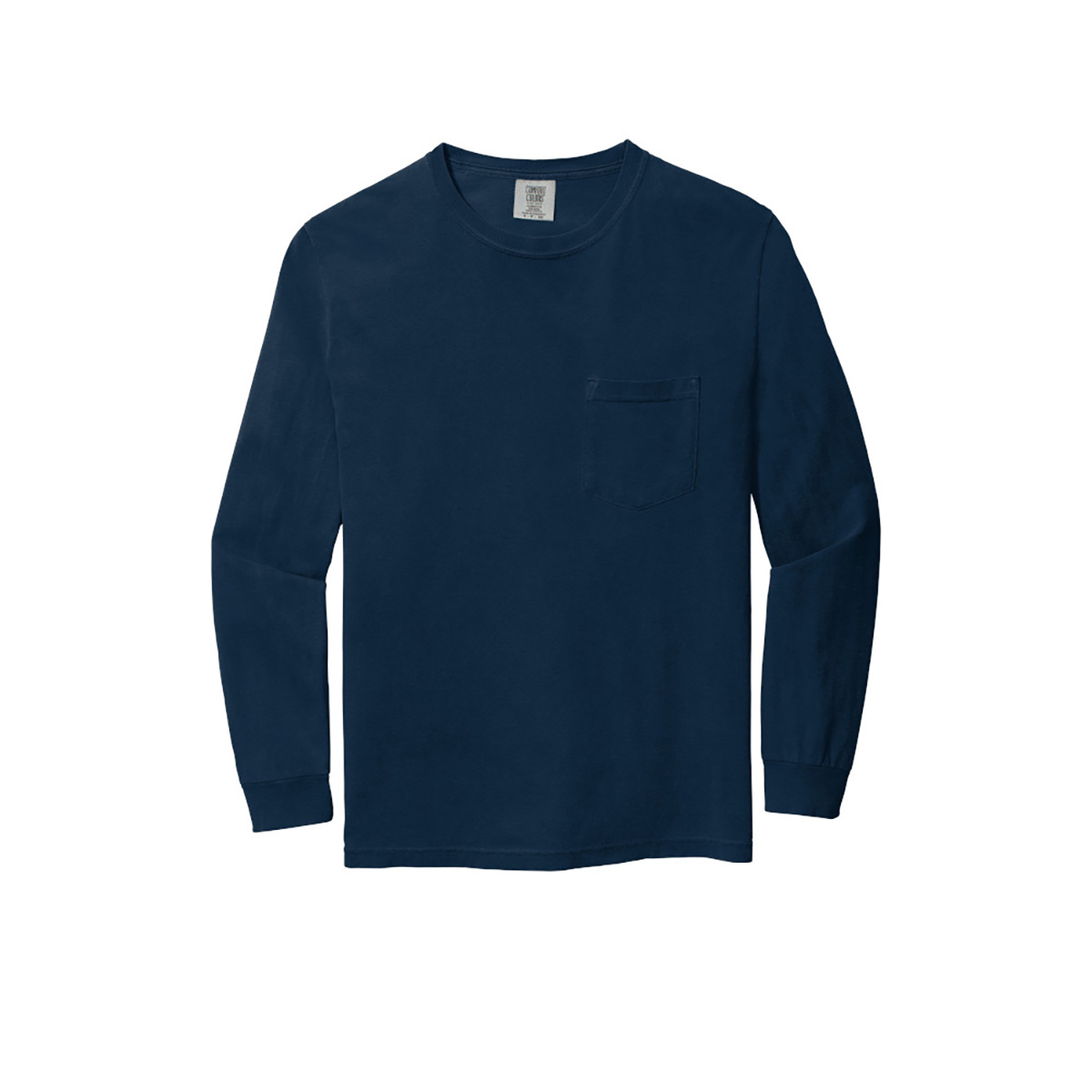 Picture of Garment-dyed Heavyweight Long Sleeve Pocket T-shirt