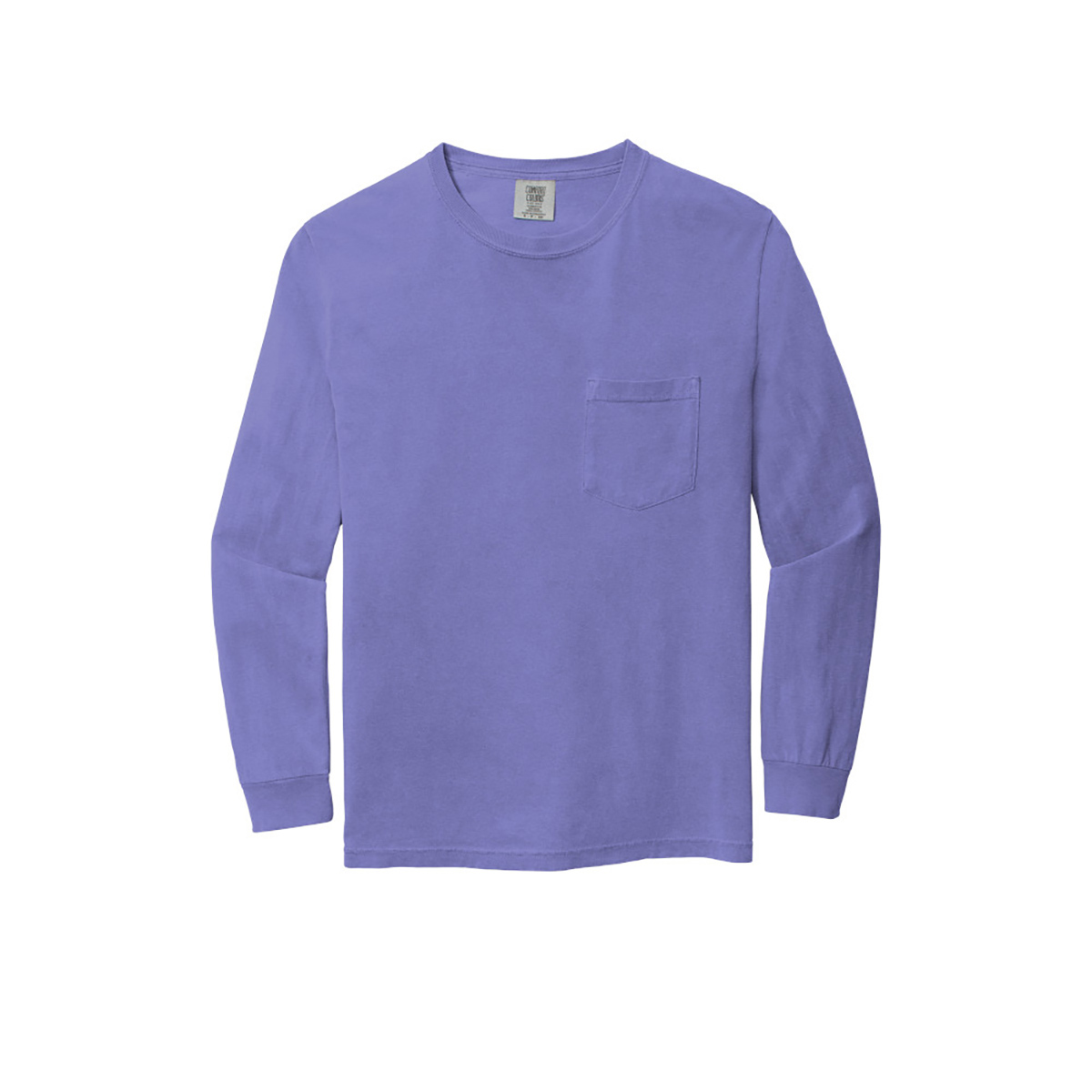 Picture of Garment-dyed Heavyweight Long Sleeve Pocket T-shirt