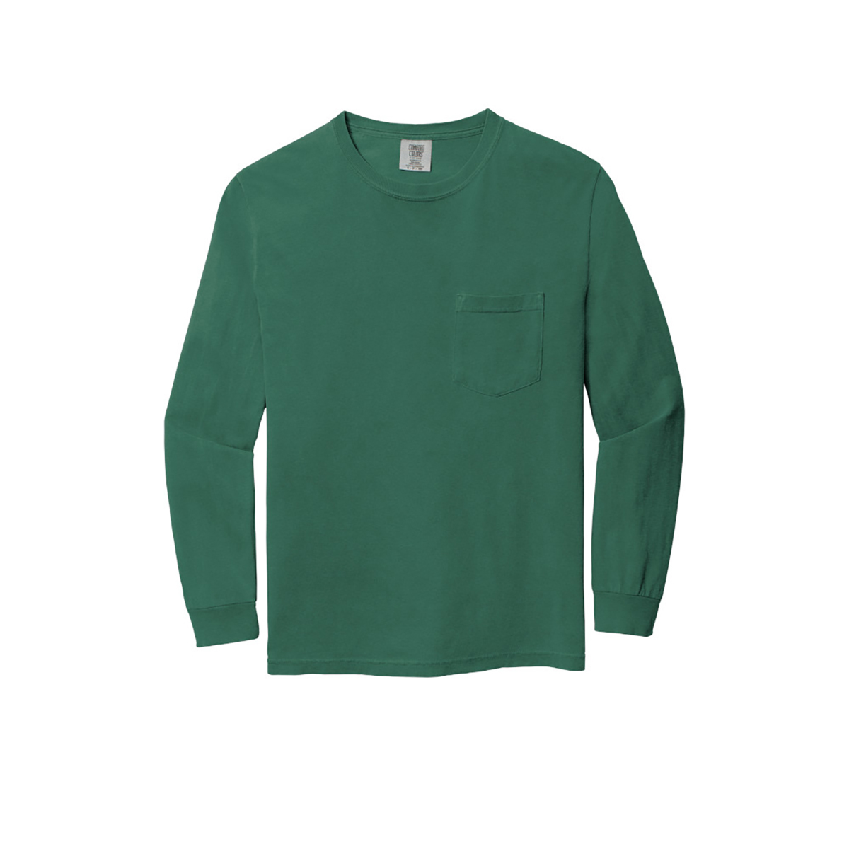 Picture of Garment-dyed Heavyweight Long Sleeve Pocket T-shirt