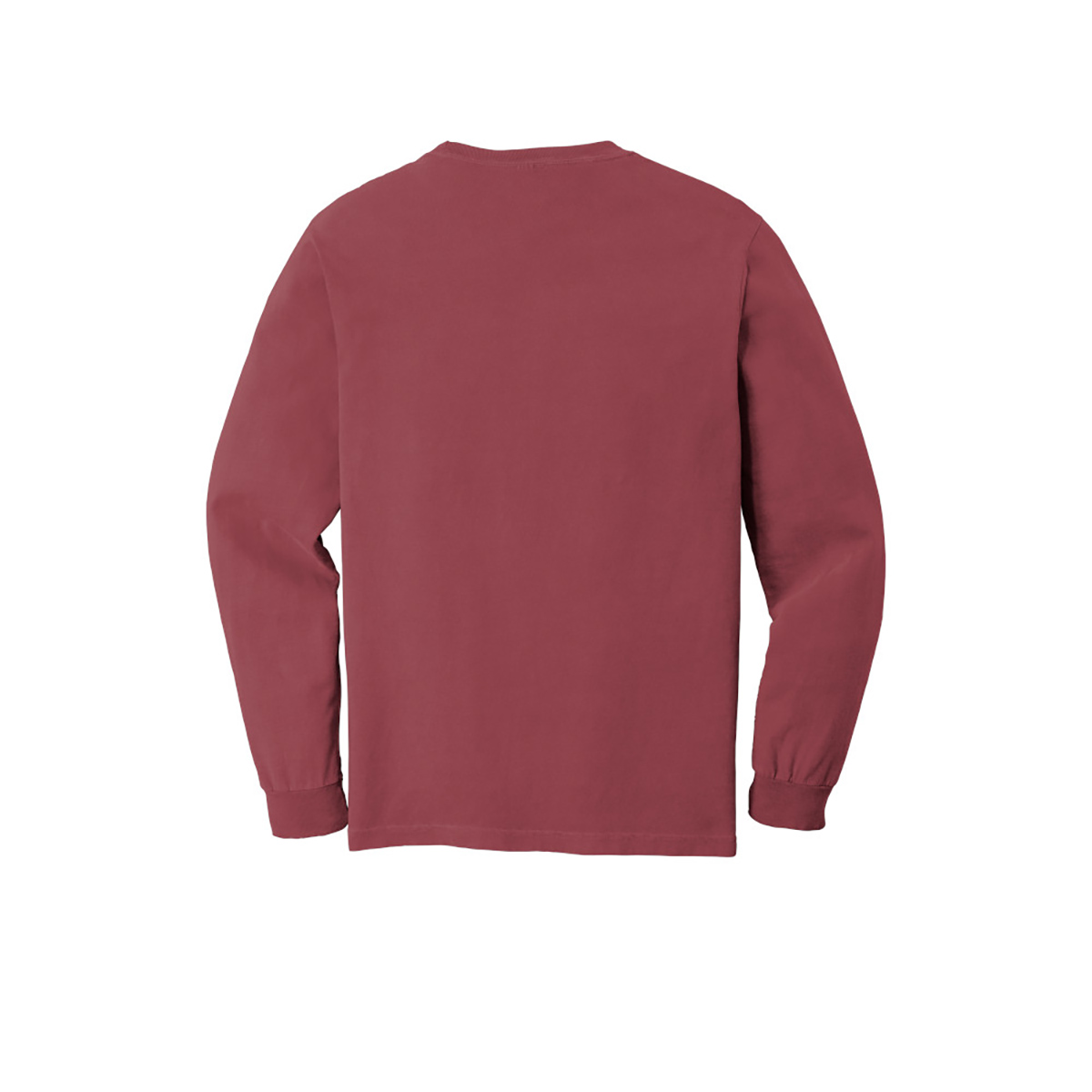 Picture of Garment-dyed Heavyweight Long Sleeve Pocket T-shirt