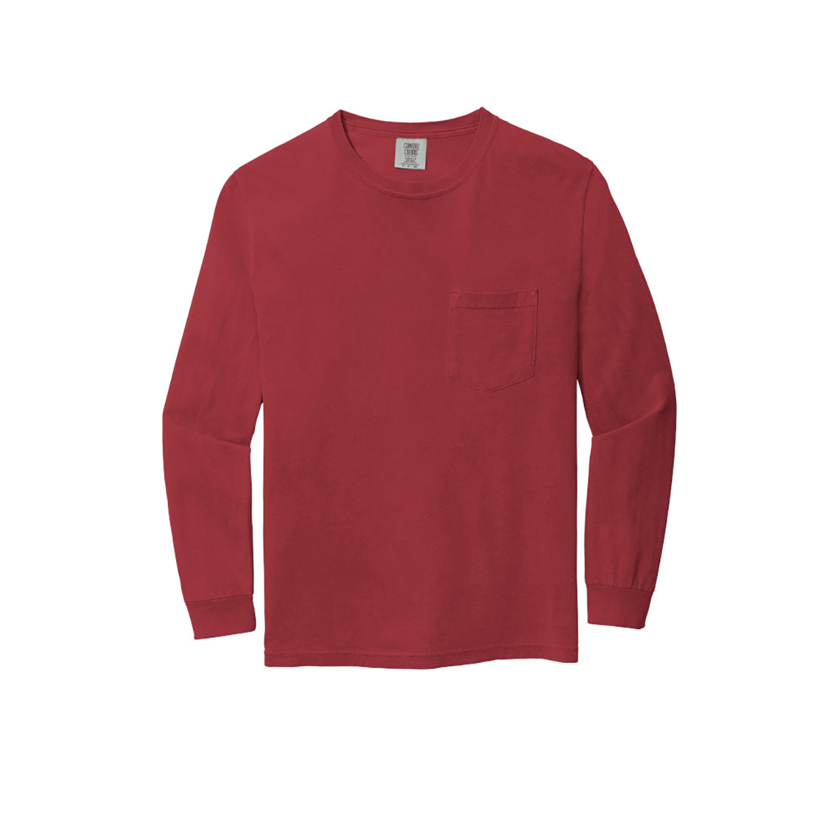 Picture of Garment-dyed Heavyweight Long Sleeve Pocket T-shirt