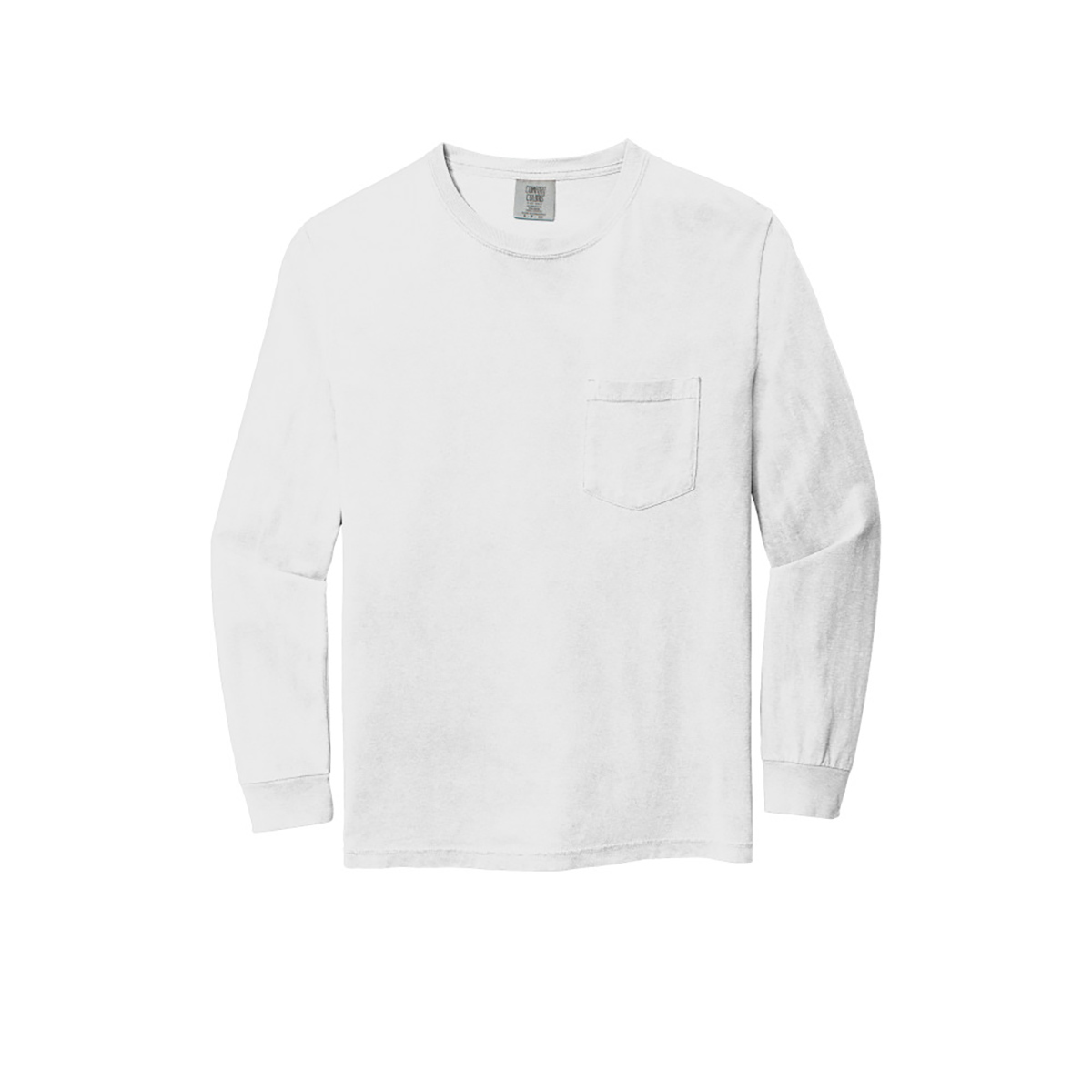 Picture of Garment-dyed Heavyweight Long Sleeve Pocket T-shirt