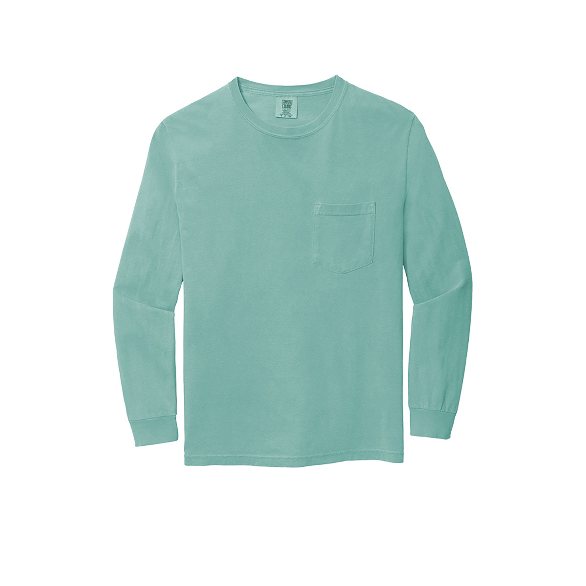 Picture of Garment-dyed Heavyweight Long Sleeve Pocket T-shirt