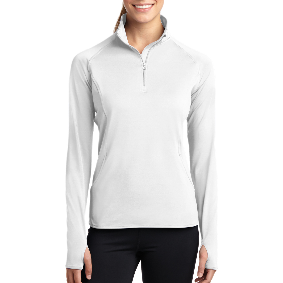 Picture of Sport-tek® Ladies' Sport-wick® Stretch Full-zip Jacket