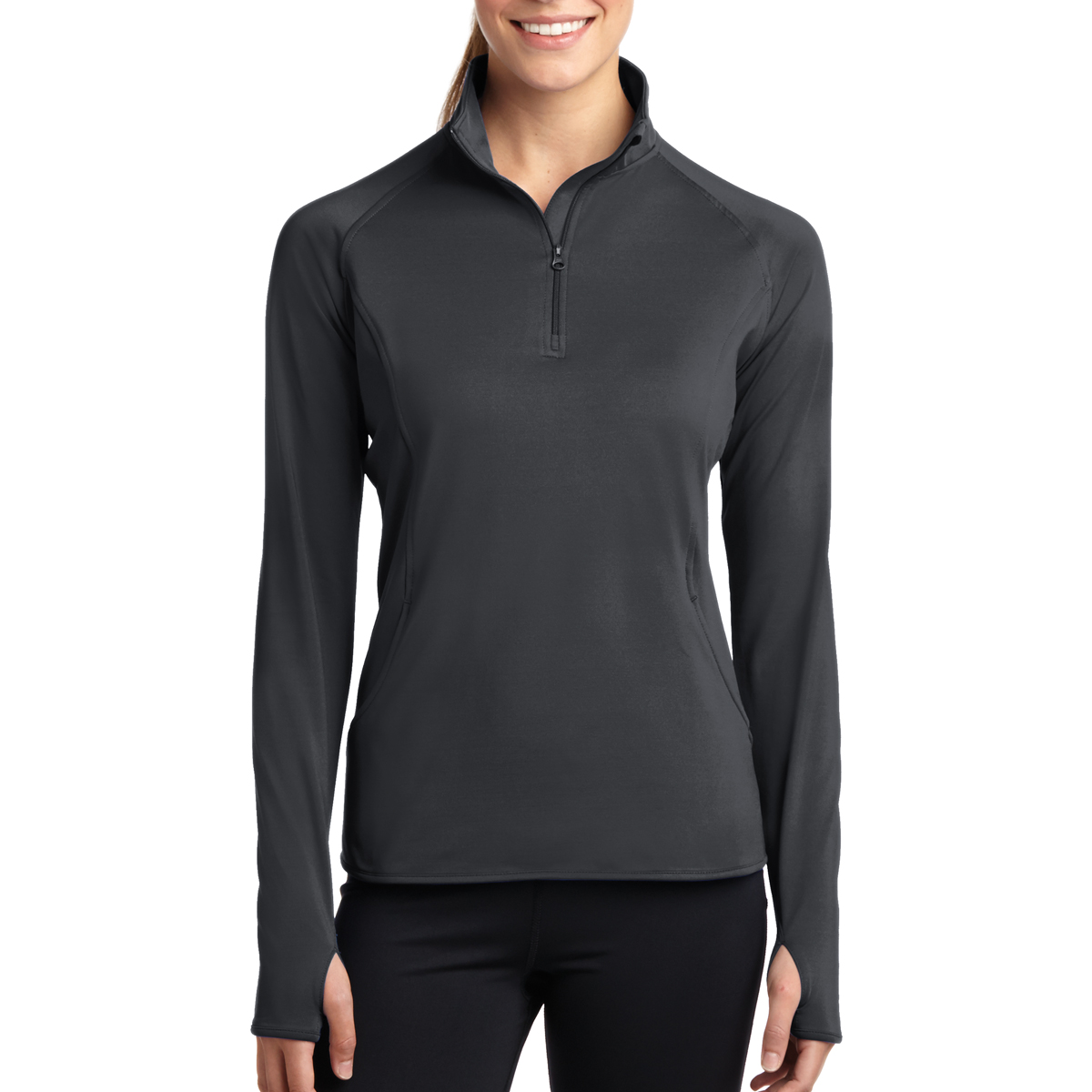 Picture of Sport-tek® Ladies' Sport-wick® Stretch Full-zip Jacket