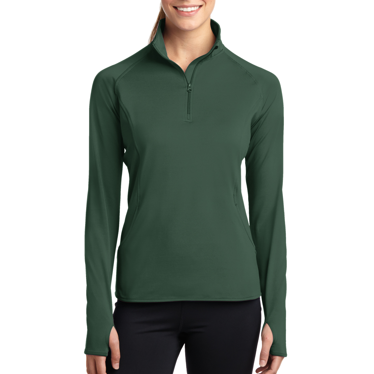 Picture of Sport-tek® Ladies' Sport-wick® Stretch Full-zip Jacket