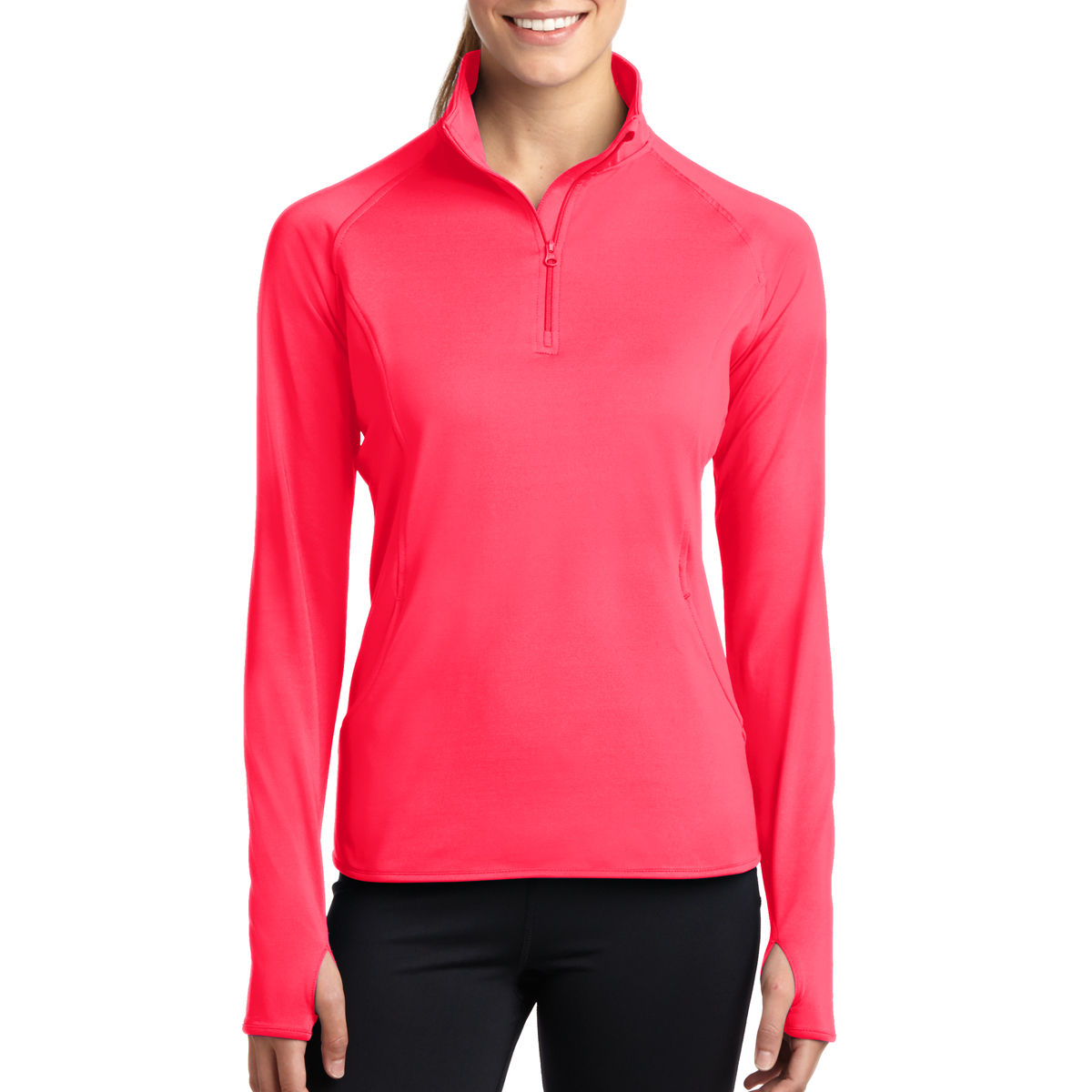 Picture of Sport-tek® Ladies' Sport-wick® Stretch Full-zip Jacket