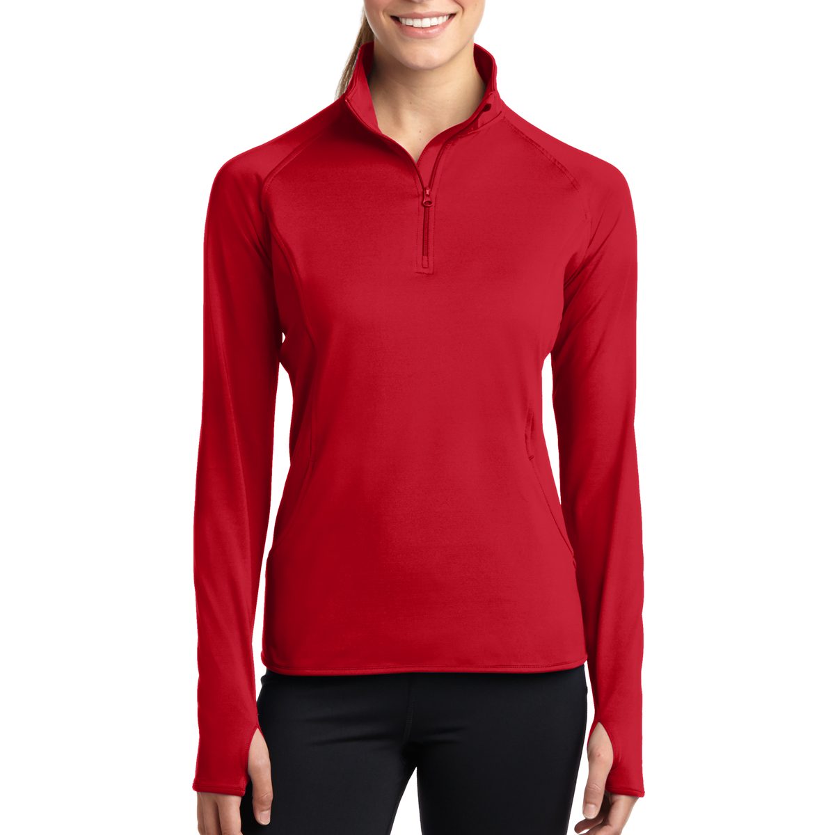 Picture of Sport-tek® Ladies' Sport-wick® Stretch Full-zip Jacket