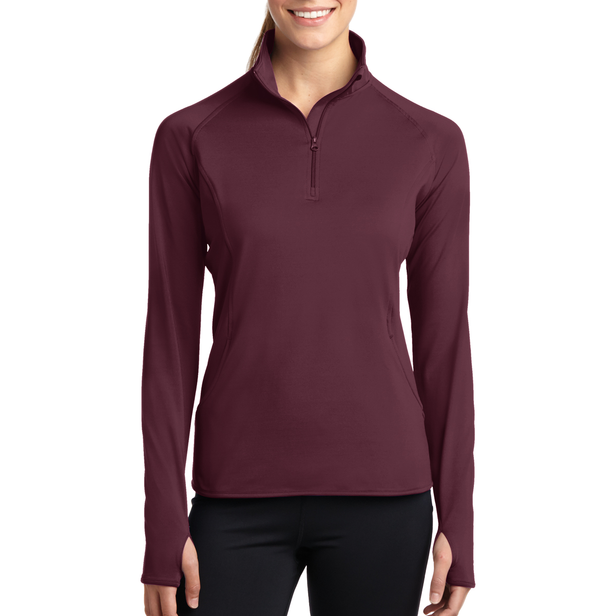 Picture of Sport-tek® Ladies' Sport-wick® Stretch Full-zip Jacket