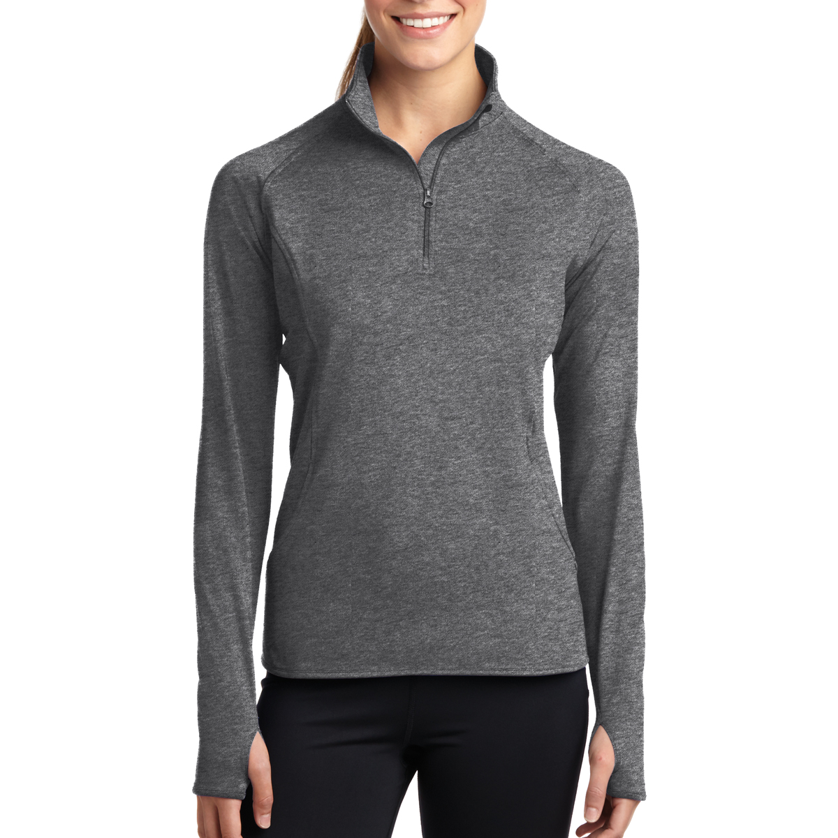 Picture of Sport-tek® Ladies' Sport-wick® Stretch Full-zip Jacket