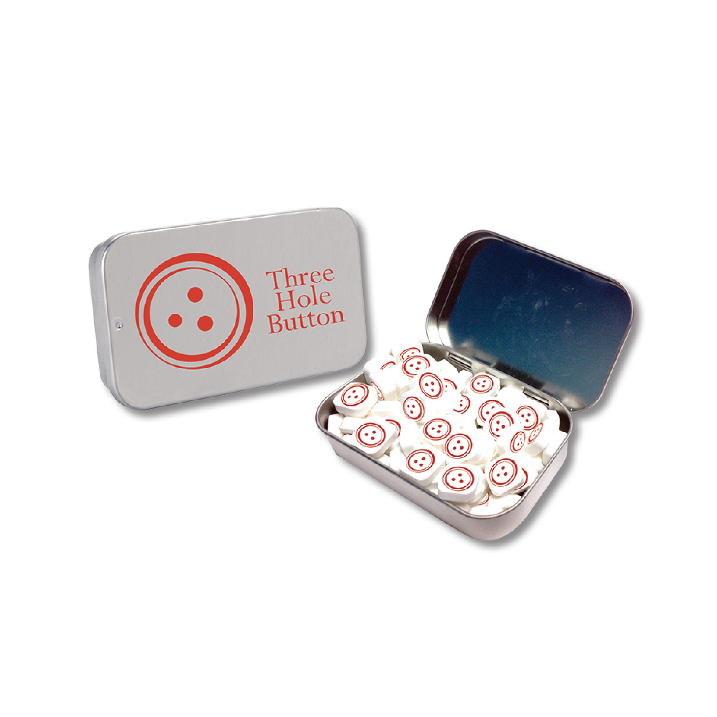 Picture of Large Tin With Printed Mints