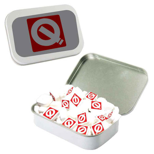 Picture of Large Tin With Printed Mints