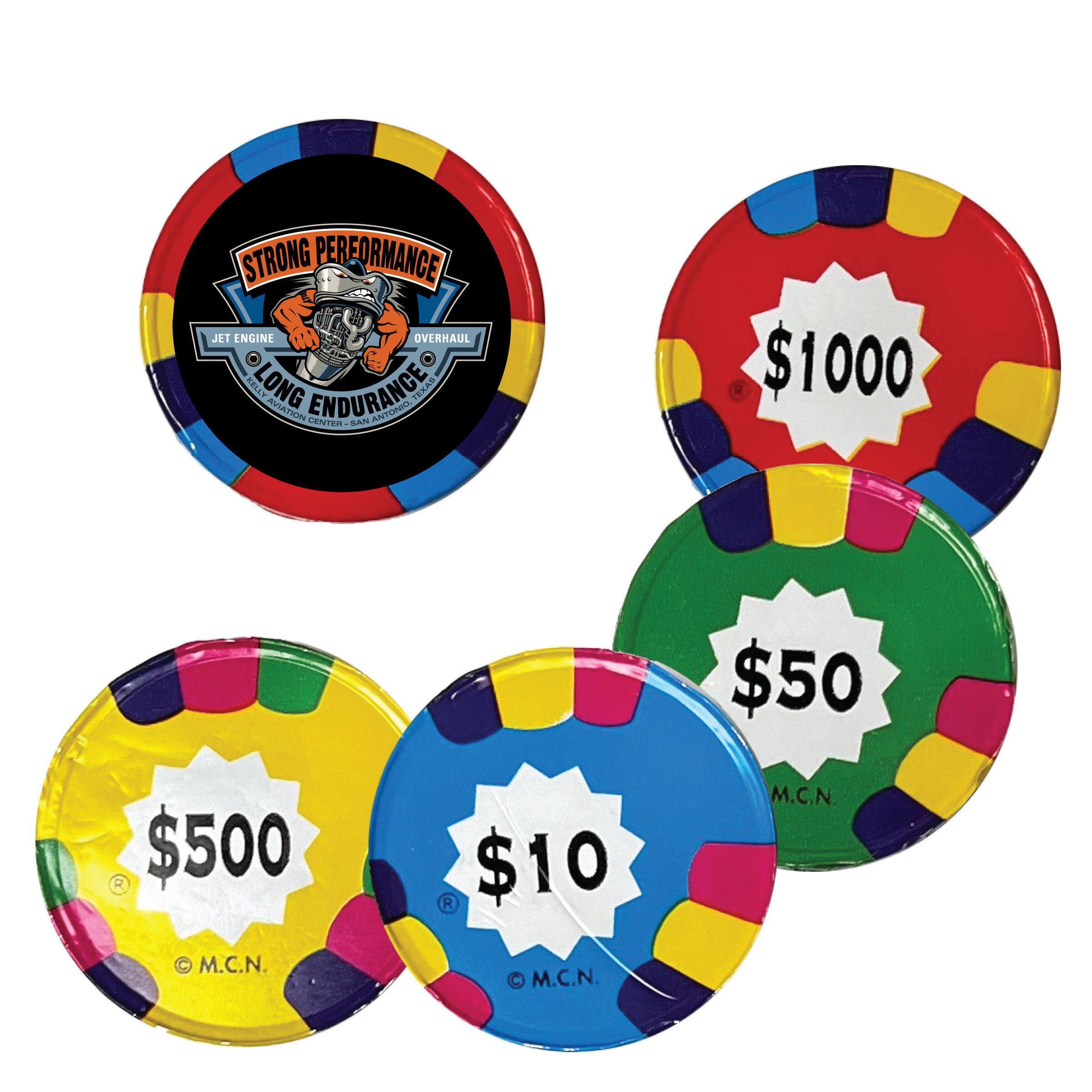 Picture of Chocolate Poker Chips