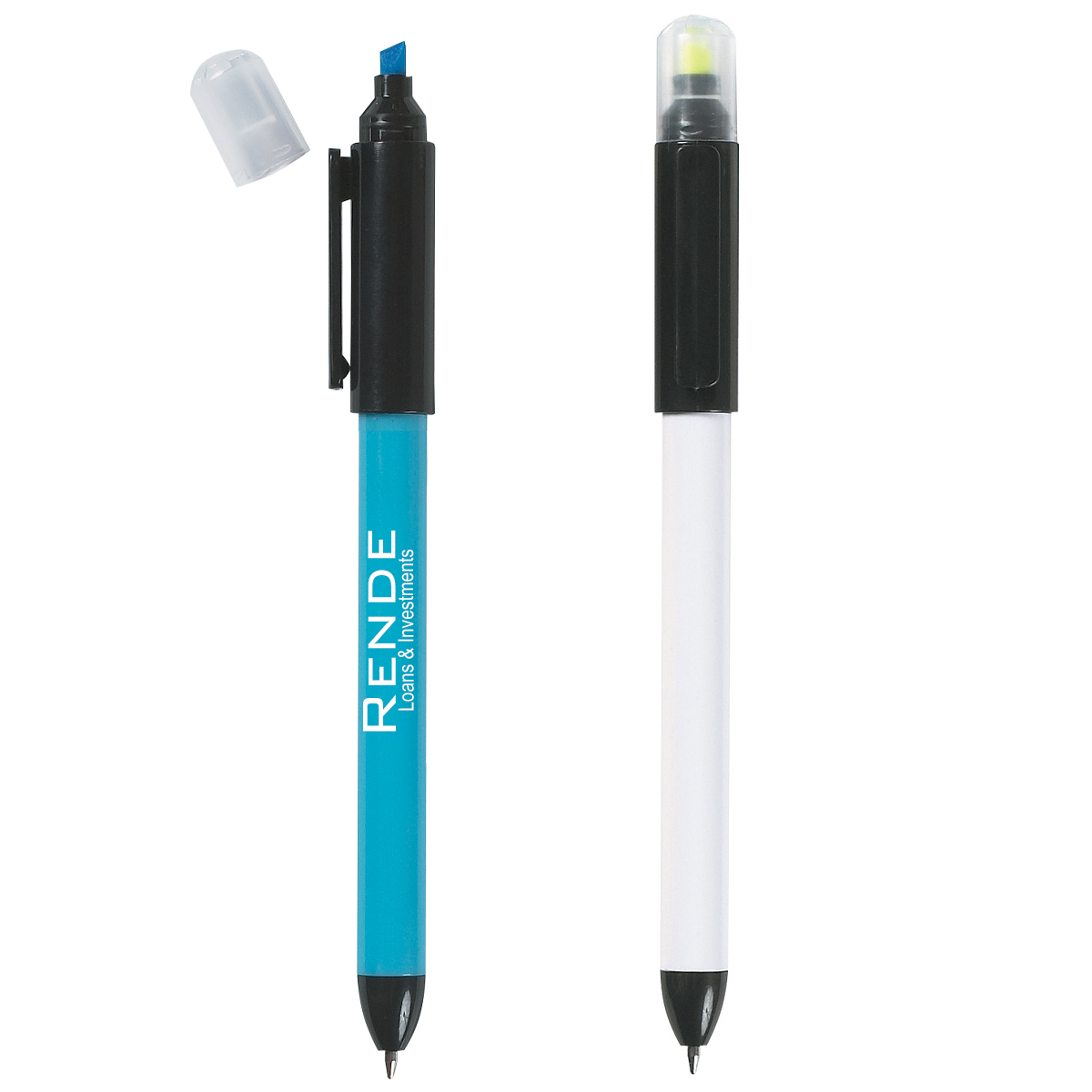 Picture of Twin-write Pen With Highlighter