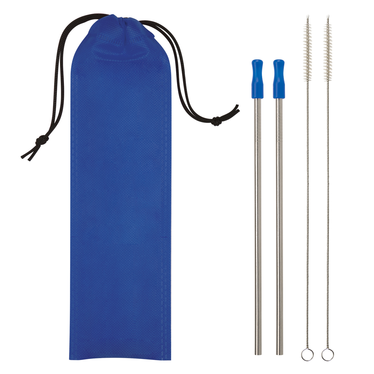 Picture of 2-pack Stainless Steel Straw Kit