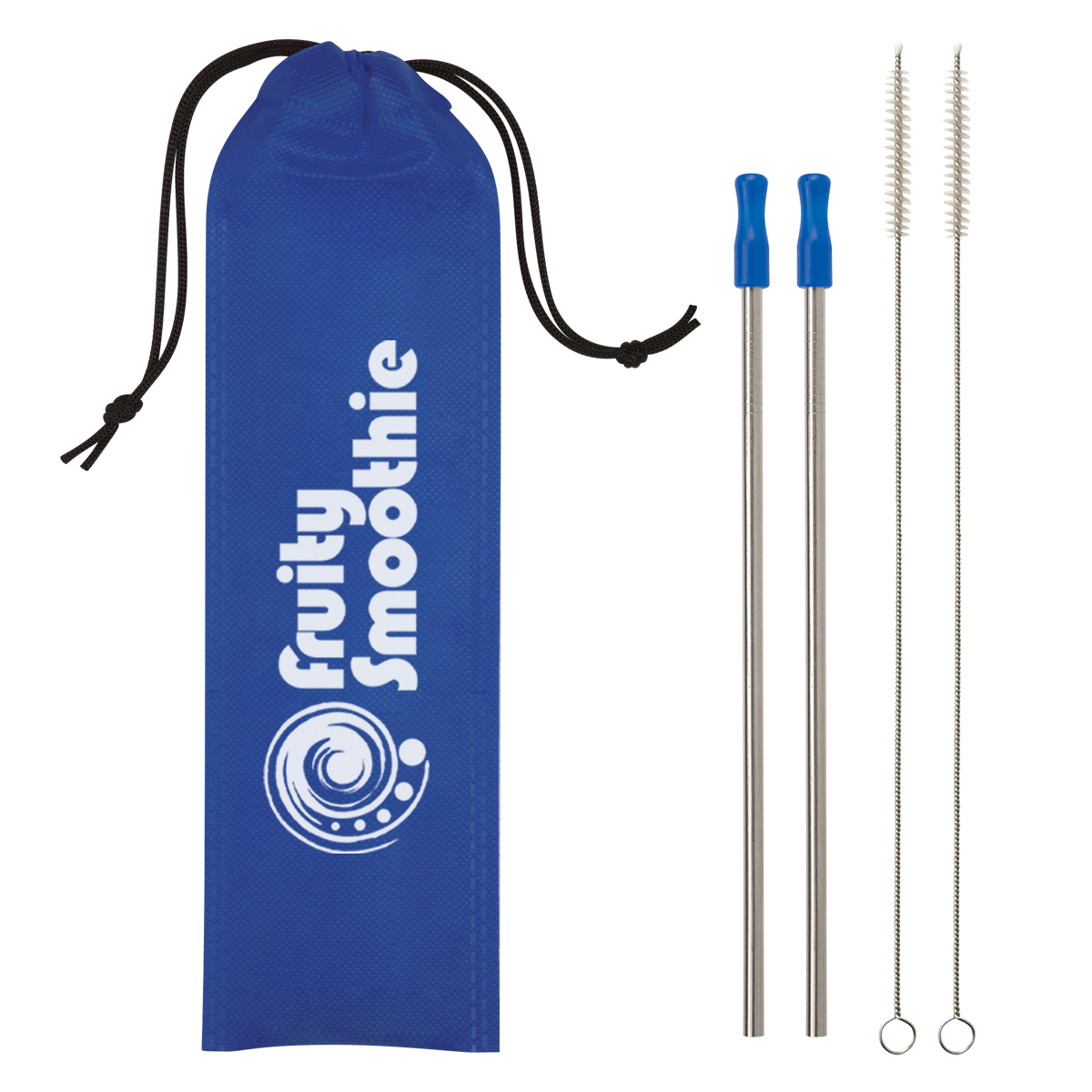Picture of 2-pack Stainless Steel Straw Kit