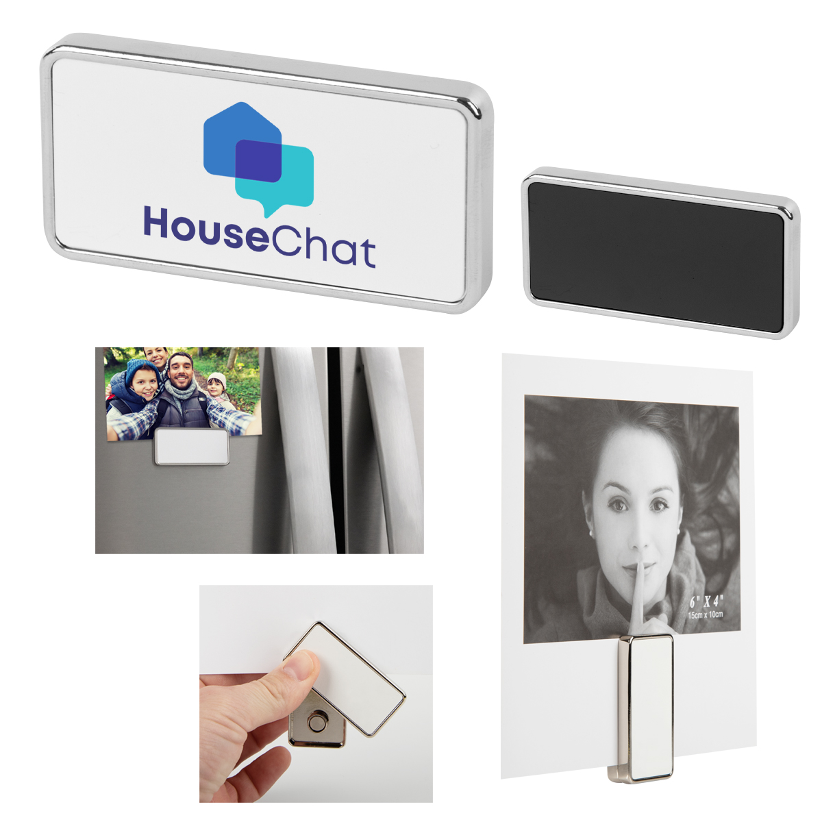 Picture of Two Piece Magnetic 6"x8" Photo Frame