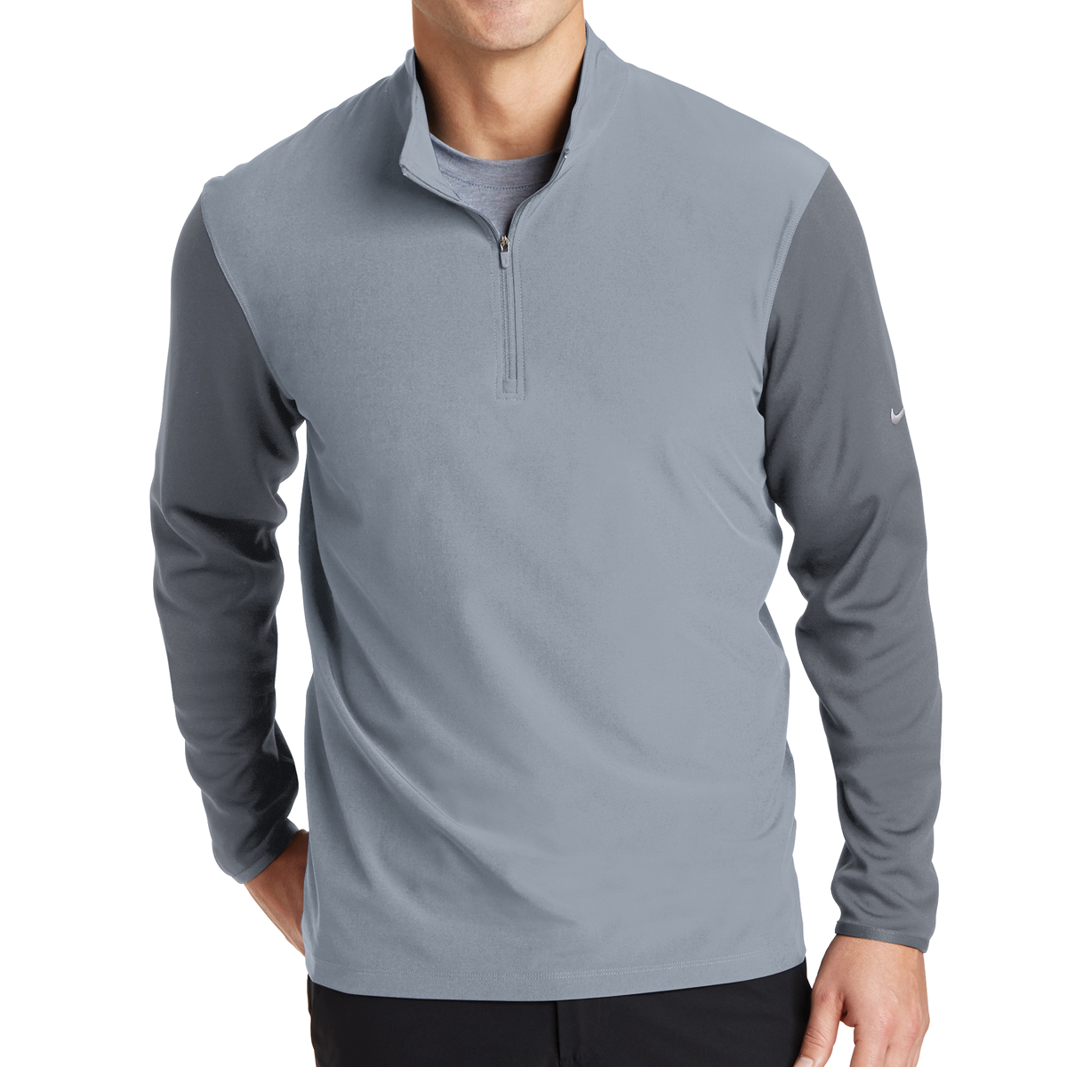 Picture of Nike Dri-fit Fabric Mix 1/2-zip Cover-up