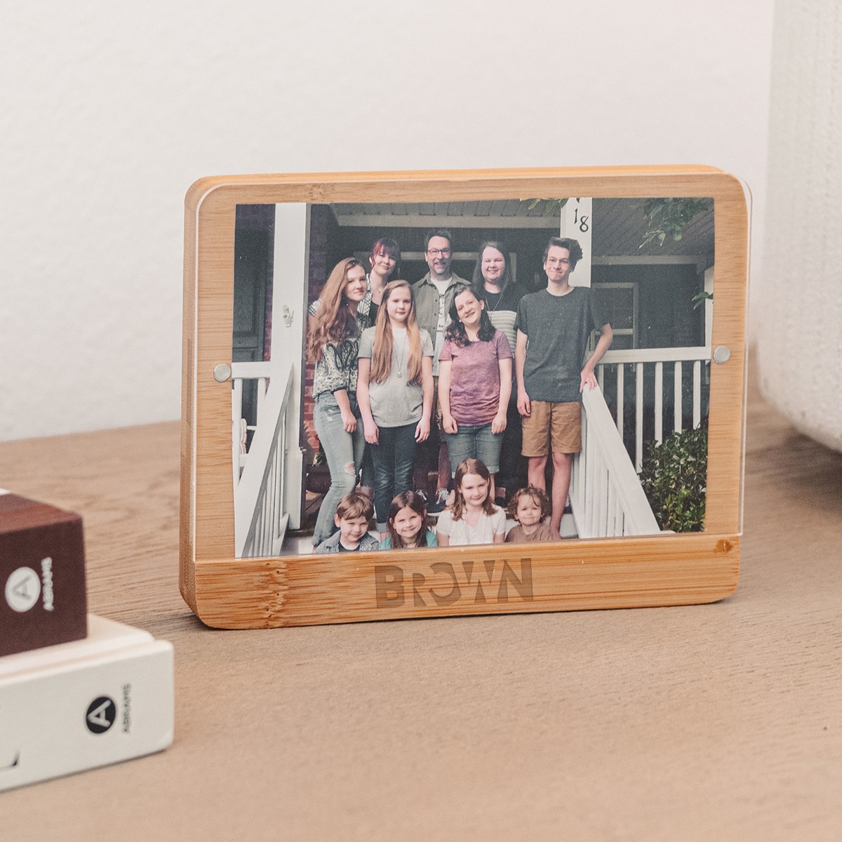 Picture of 4" X 6" Holliston Bamboo Photo Frame