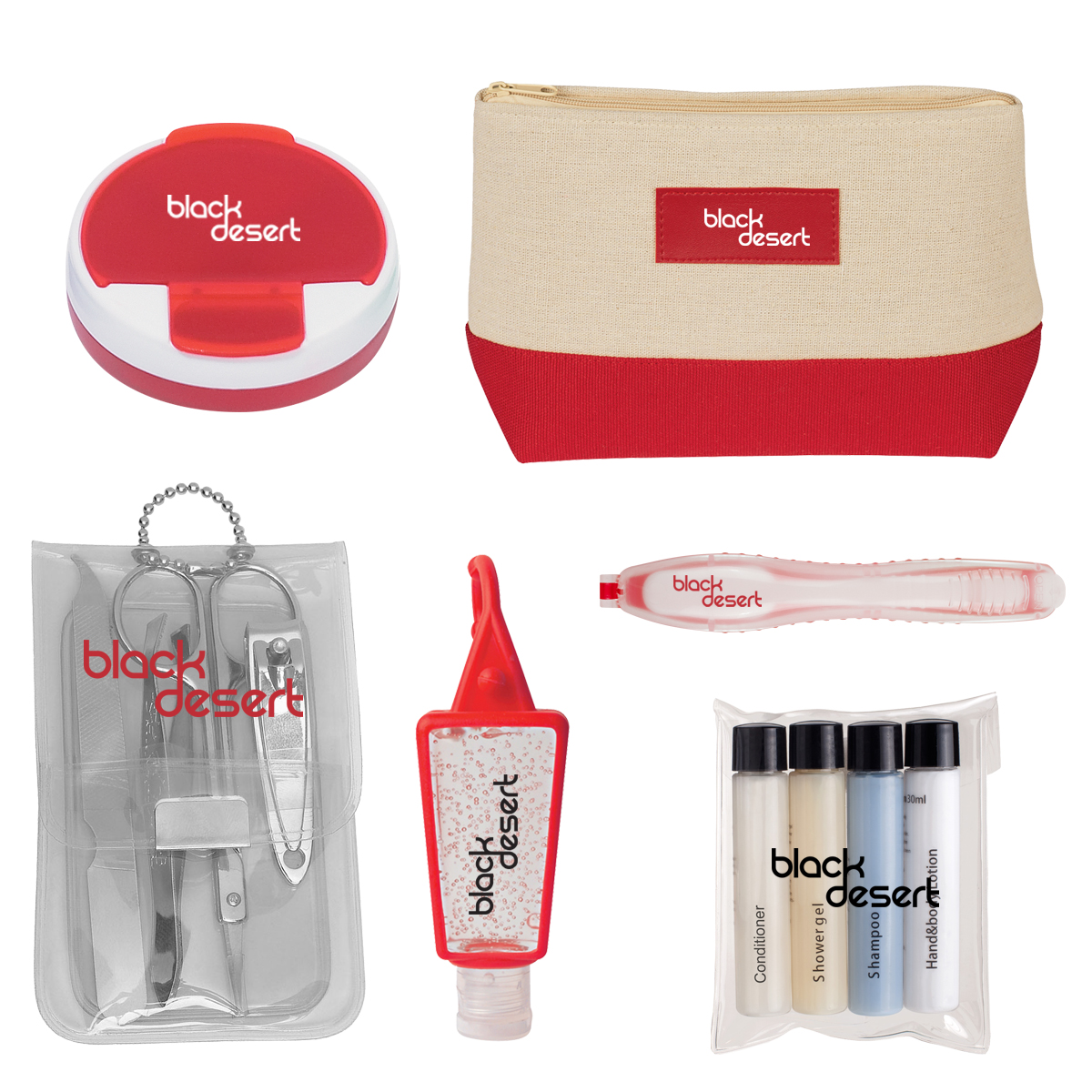 Picture of Allure Cosmetic Bag Travel Kit