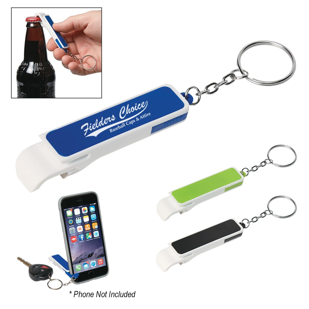 Picture of Bottle Opener/phone Stand Key Chain