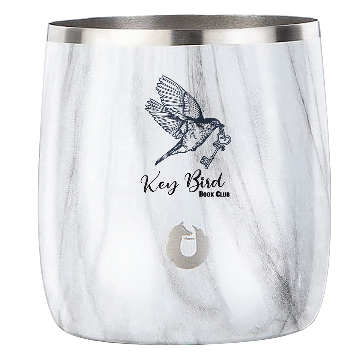 Picture of Snowfox® 11 Oz. Marble Rocks Tumbler
