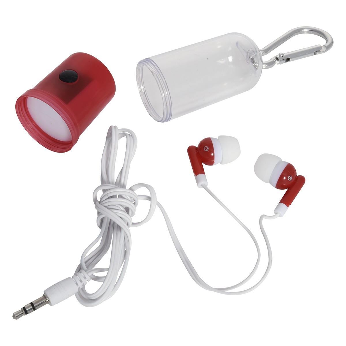Picture of Earbuds With Flashlight Case