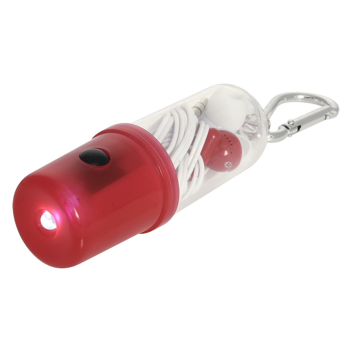 Picture of Earbuds With Flashlight Case