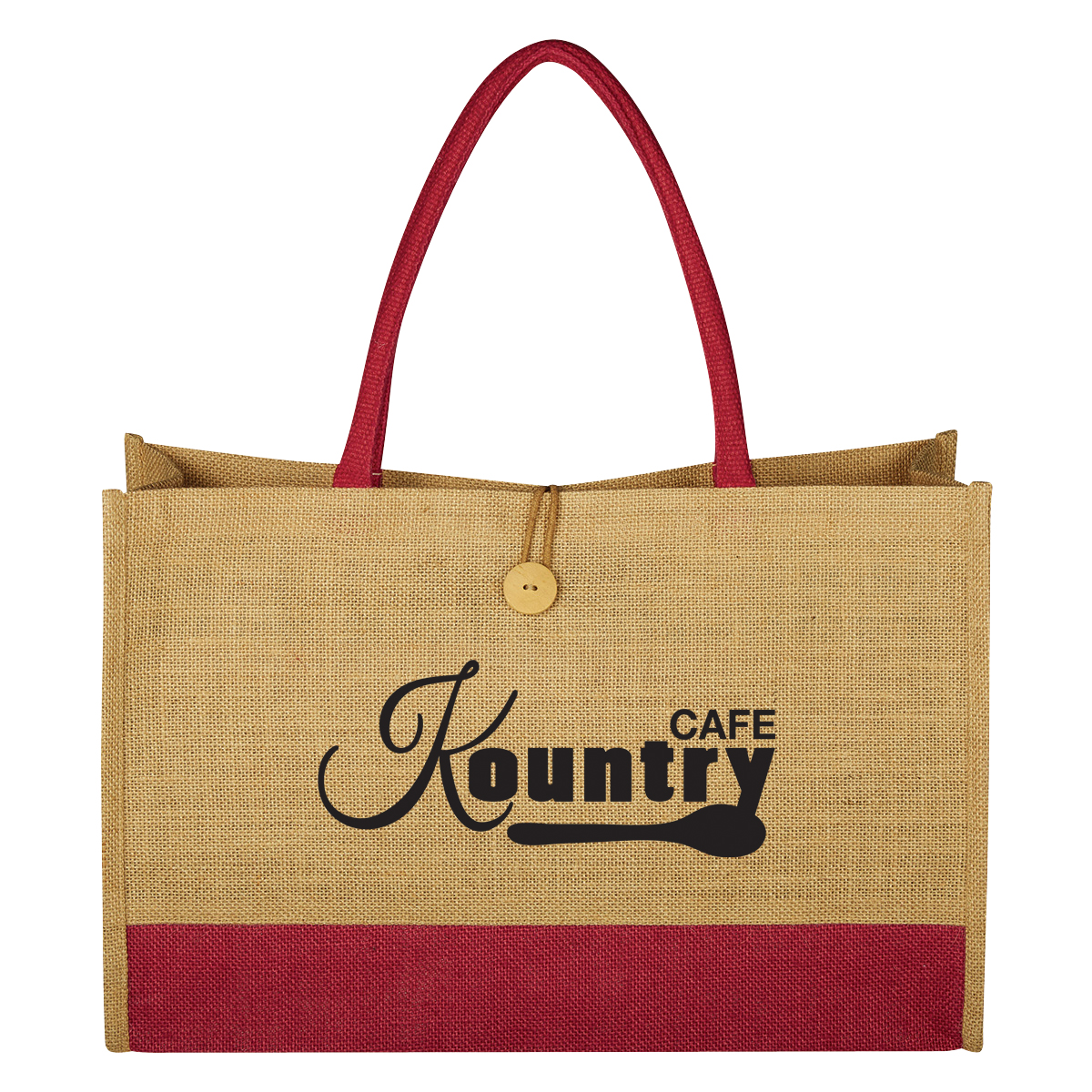 Picture of Jute Box Tote Bag