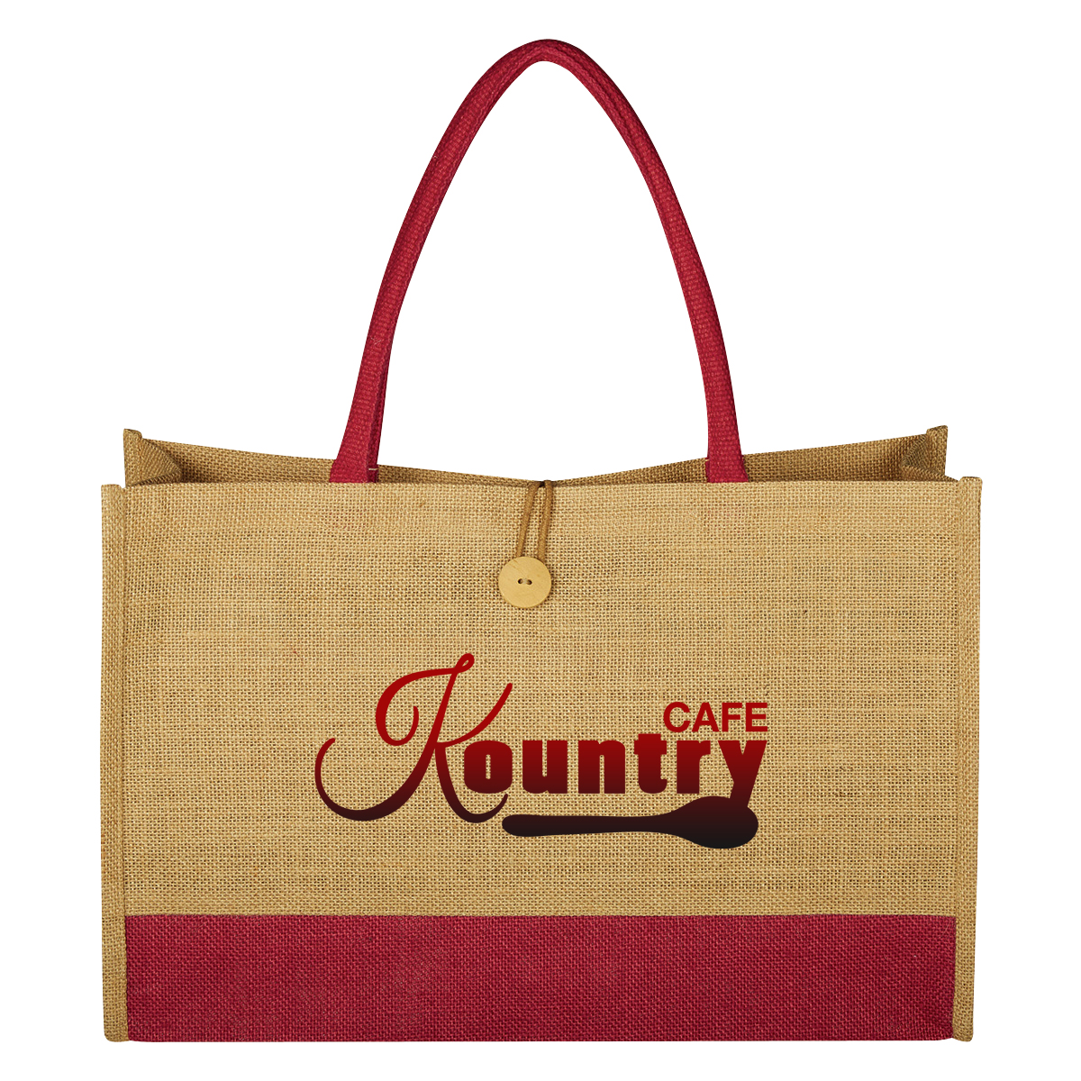 Picture of Jute Box Tote Bag