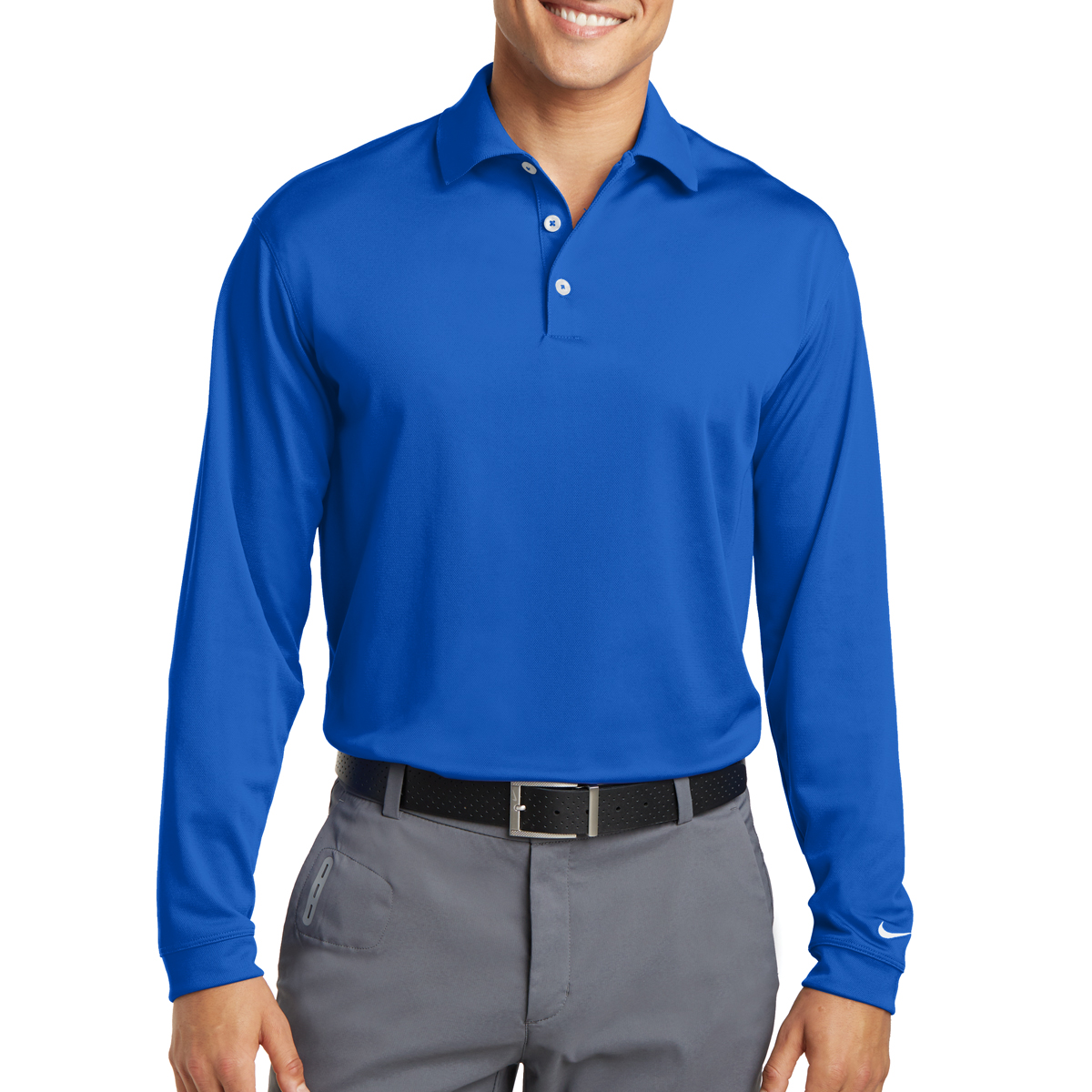 Picture of Nike Tall Long Sleeve Dri-fit Stretch Tech Polo
