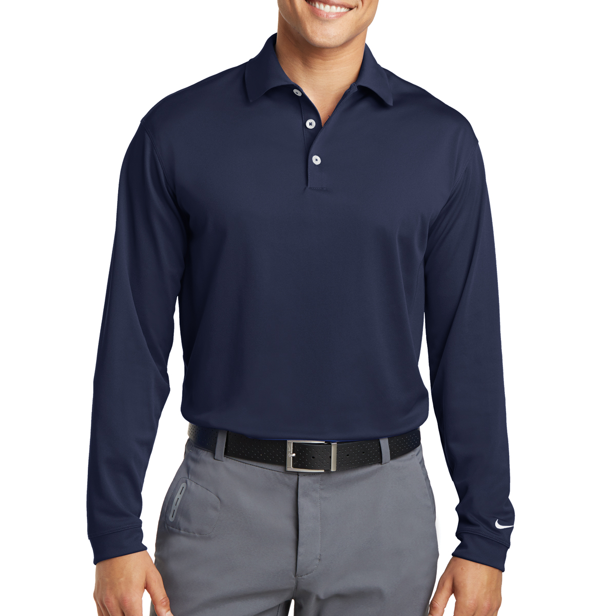 Picture of Nike Tall Long Sleeve Dri-fit Stretch Tech Polo