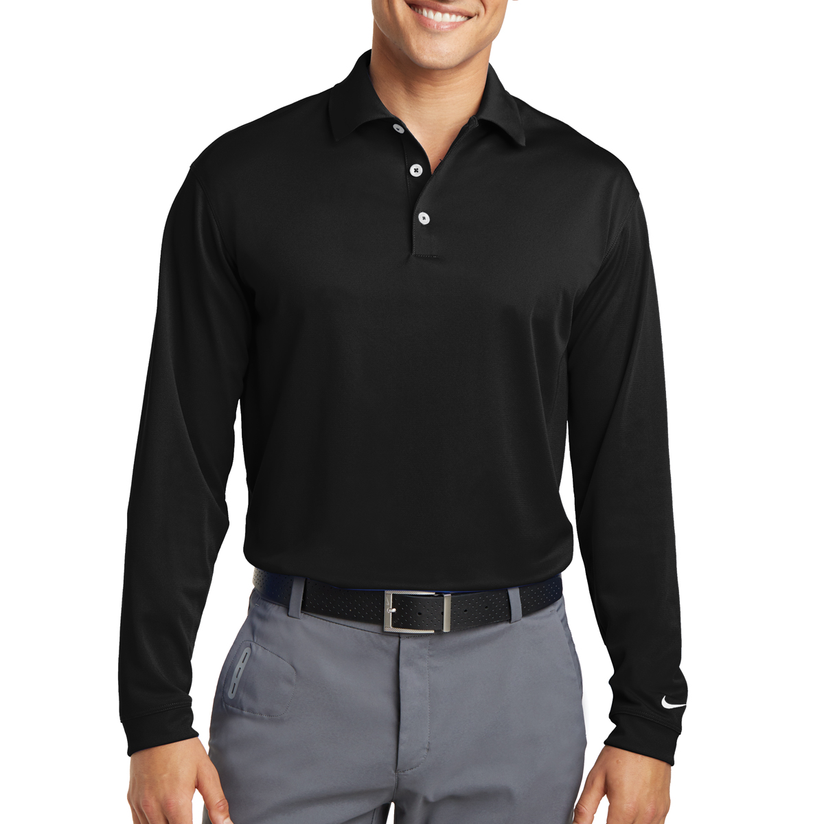 Picture of Nike Tall Long Sleeve Dri-fit Stretch Tech Polo