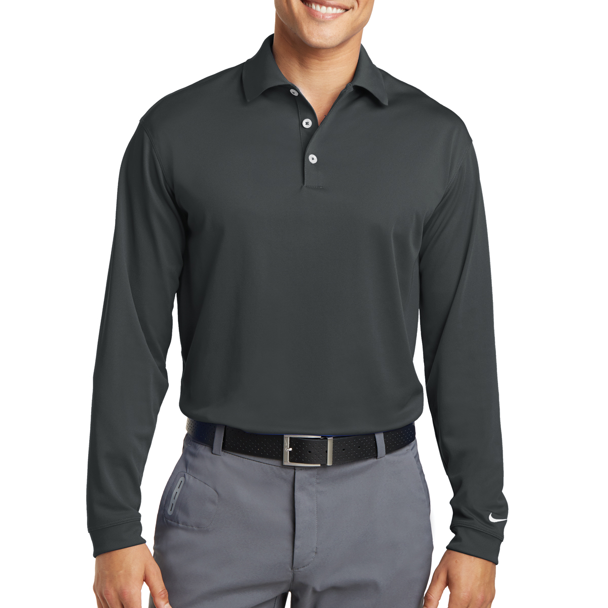 Picture of Nike Tall Long Sleeve Dri-fit Stretch Tech Polo