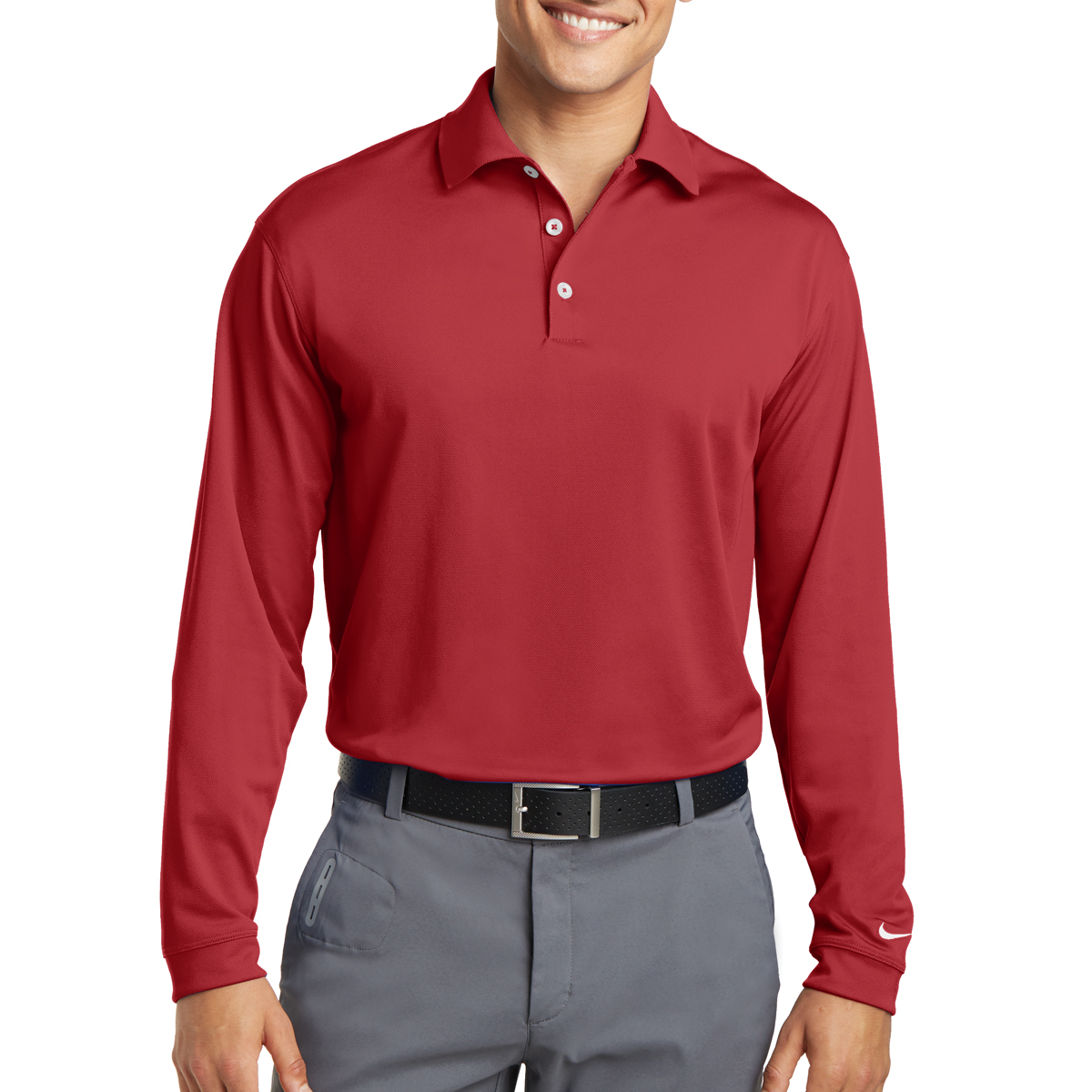 Picture of Nike Tall Long Sleeve Dri-fit Stretch Tech Polo