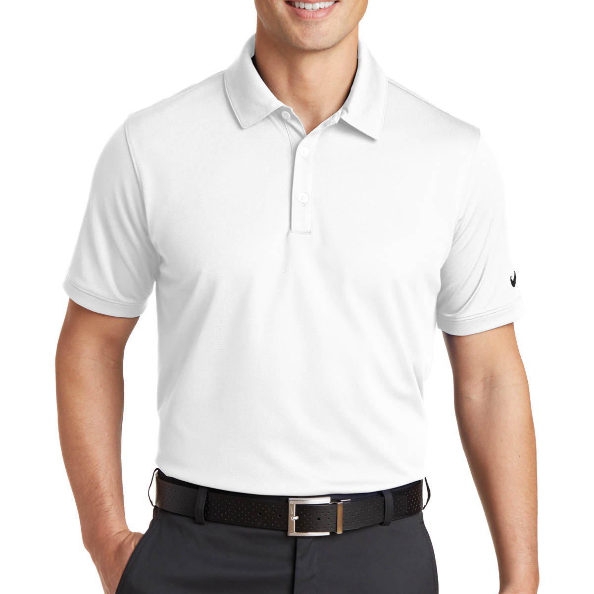 Picture of Nike Dri-fit Solid Icon Pique Modern Fit Polo